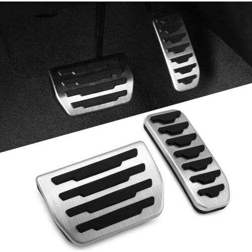 For For Land Rover Discovery Sport For Range Rover Evoque 12-17 Part Oil Gas Fuel Accelerator Brake Foot Pedal Cover Accessories