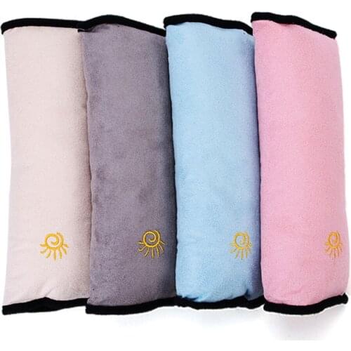 Plush Car Seat Belt Cover Breathable Kids Seatbelt Pillow Seat Baby Safety Strap Shoulder Pad Cushion Universal Car Accessories