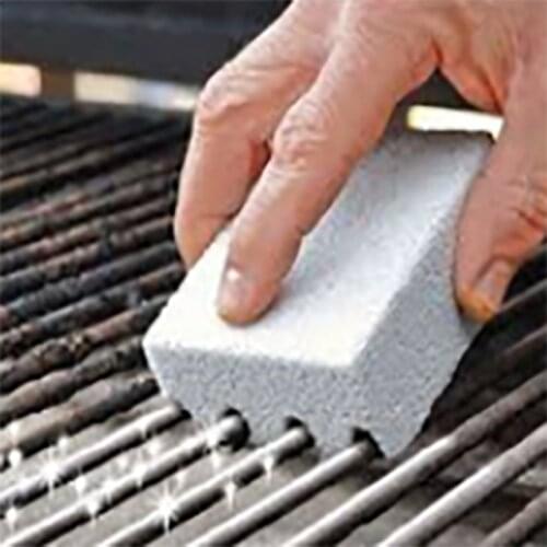 BBQ Grill Cleaning Brick Block Barbecue Cleaning Stone BBQ Racks Stains Grease Cleaner BBQ Tools Kitchen Decorates Gadgets