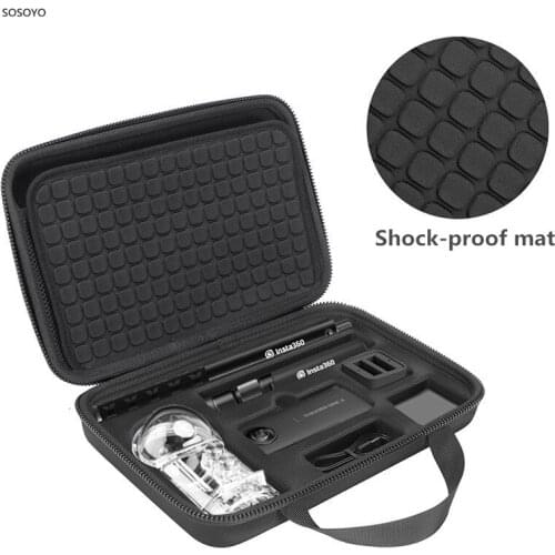 Portable Storage Bag Protective Travel Case Carrying Hand Box For Insta360 One X 360 Action Camera Accessories Shock-proof bag