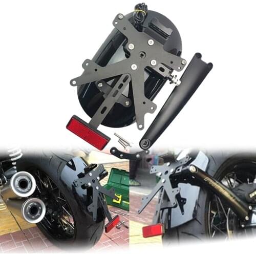 R NINE T Rear Fender Bracket mudguard with LED License plate For BMW R NINET R9T Scrambler RACER PURE 2014-2018 2019 Motorcycle