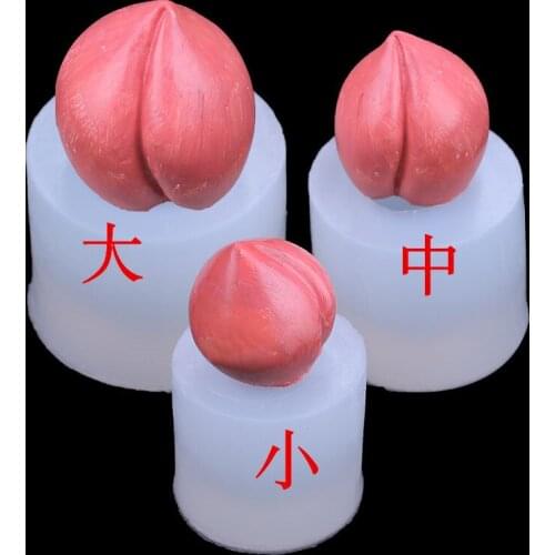 Silicone Mold 19-240 for Decorative Ornaments of Shoutao Cake Mould