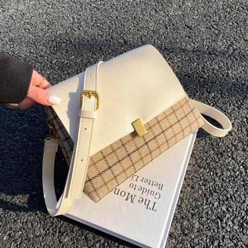 Women Square Tote bag 2021 Fashion New High-quality Wool Womens Designer Handbag Chain Shoulder Messenger Bag Travel Bag