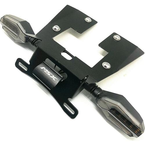 Mortorcycle LED License Plate Holder Turn Signal For HONDA MSX125 Grom MSX 125 SF 2016-2019