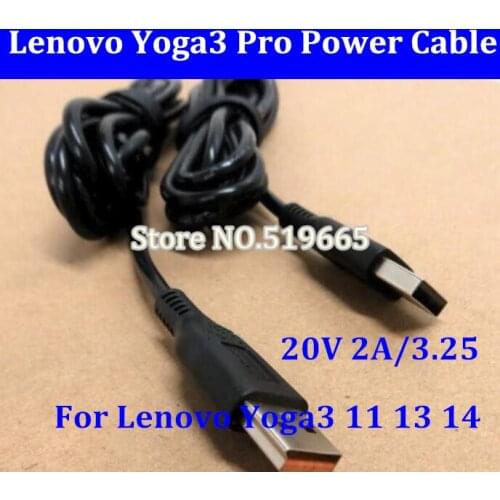 USB Cable Power Supply Adapter Charger Cord USB Cable for Lenovo Yoga3 Pro Yoga 3 Pro Yoga4 Pro Yoga 700 900 Miix 700 Laptop