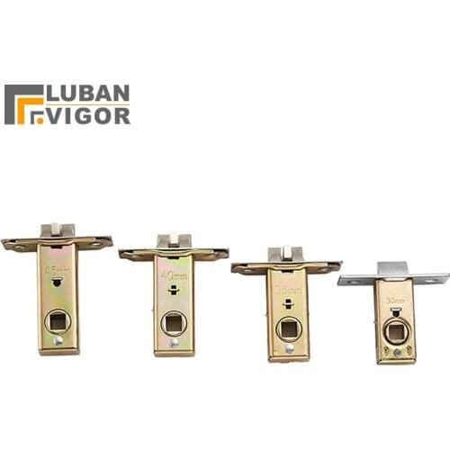 Lock tongue,Single tongue door in toilet,Bathroom toilet door Handle lock body,Lock margin30-60mm,Door lock accessories