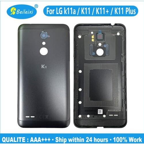 For LG k11a / K11 / K11+ / K11 Plus Battery Back Cover Door Housing Parts Replacement Protective Durable Back Cover