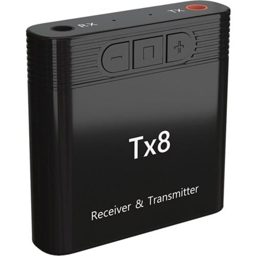 2-in-1 BT 5.0 Audio Receiver Transmitter Wireless Stereo Audio Adapter Home Theatre System