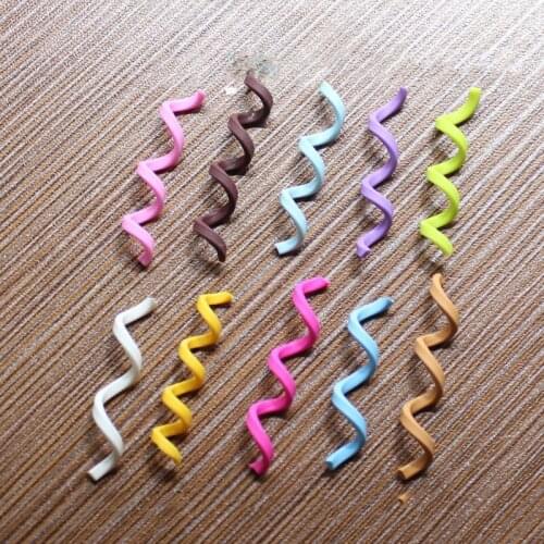 20pcs/lot polymer clay width 2mm lovely colorful chocolate cream roll mix size Scrapbook Embellishment DIY Phone Decoration