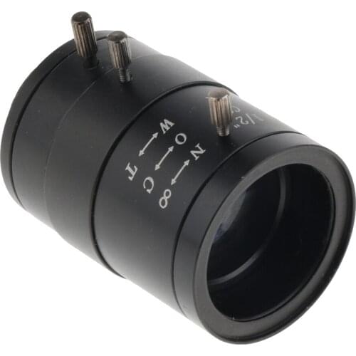 4mm to 12mm 3MP f/1.4 Varifocal CS-Mount Manual IRIS Lens