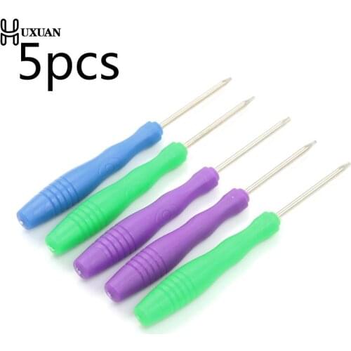 5pcs Precision T3 T4 T5 T6 T7 Torx Screwdriver Hexagonal Hex Screwdrivers Phone Laptop Repairing Tools Screw Driver Hand Tool
