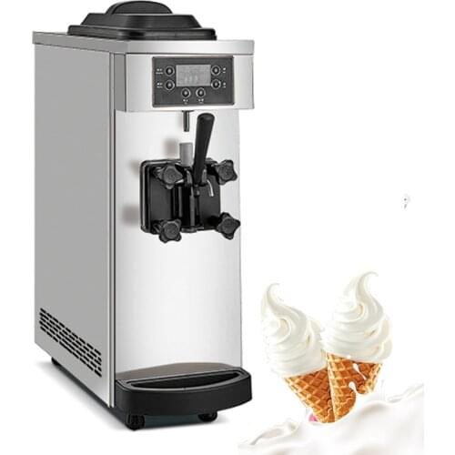 New Model Soft Serve Ice Cream Maker Desktop Ice Cream Vending Machine 1 Flavor Home Ice Cream Machine 110V 220V