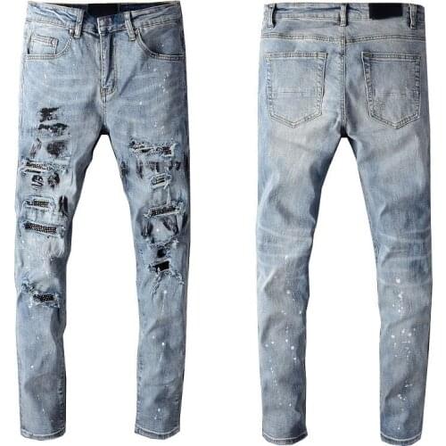 Узкие джинсы для мужчин Bapalu China At AliExpress