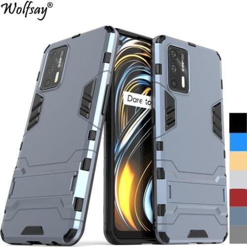For Cover Oppo Realme GT Neo Case Hybrid Stand Silicon Armor Back Case For Oppo Realme GT Neo Cover For Oppo Realme GT Neo 6.43"