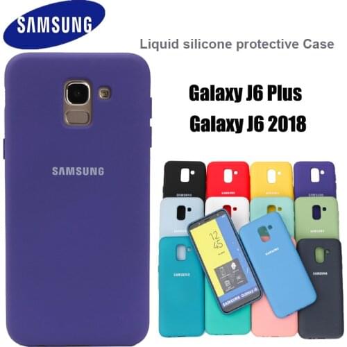Case For Samsung Galaxy J6 2018 Case J600 J600F Soft Silicone Finish Back Protective For Samsung Galaxy J6 Plus J610F Case Cover