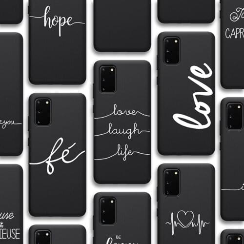 Proverbs Case for Samsung Galaxy S21 A51 S20 A50 A71 A70 A12 A21S S10 S9 S8 A52 A72 S10e Note 20 10 9 8 Plus Ultra Lite Soft TPU