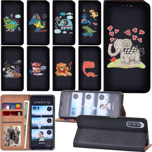 EVA Cute Pattern Flip Case for Sony Xperia L4/Xperia 1 II/Xperia 10 II Luxury Phone Cover Case