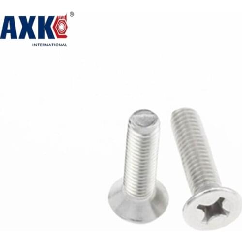 Gb819 Stainless Steel 304 Flat Head Phillips Countersunk Machine Screw M1