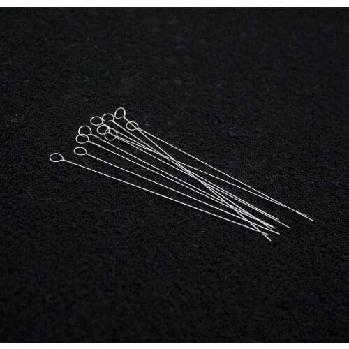 Lab Bacteria Culture Microbiology 10PCS 3mm Diam Inoculation Loop Nichrome Wire