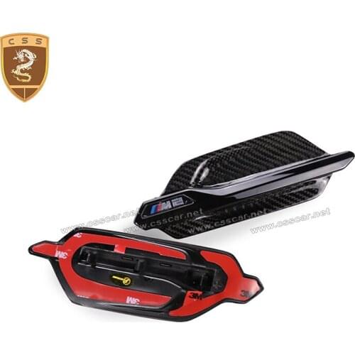 Latest Fashion Design Carbon Fiber Side Grille For F87 M2 Carbon Styling Fender Trim Cover Air Vents Exterior Carbon Parts 2014