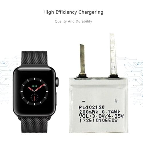 Original KiKiss PL402120V 200mAh Replacement Battery For Huami AMAZFIT Ares Bip GTR Smart Sport Watch Battery + Track Code