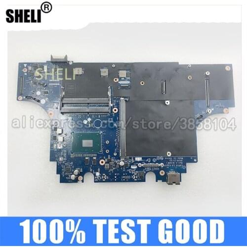 SHELI W/ I7-7920 CPU for DELL Precision 7720 Laptop Motherboard DDR3 Inspiron Intel CN-05V4K9 CAP10 LA-E321P DDR4 Test of