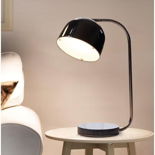 Modern Metal Marble Base Table Lamp Home Study Bedroom Bedside Restaurant Bar Villa Hotel Decor Desk Light TA259