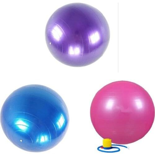 45/55/65/75/85cm Yoga Ball Anti Burst Exercise Aerobic Fitness Stability Exercise Balance Yoga Pilates Workout ASD88