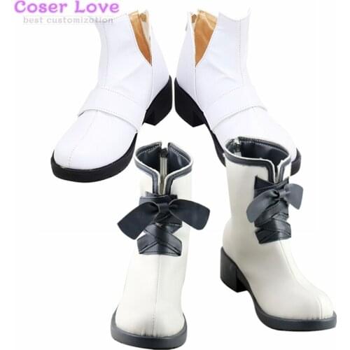 The Misfit of Demon King Academy/Maou Gakuin no Futekigousha Anos Voldigoad Cosplay Boots shoes Halloween Christmas Boots