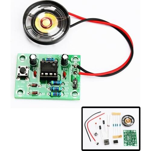 Diy electronic kit set NE555 doorbell kit Electronic welding practice Digital music electronic DIY production teaching training