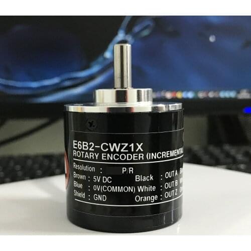 E6B2-CWZ1X Incremental Optical Rotary Encoder Rotary Switch 30P/R To 2500P/R