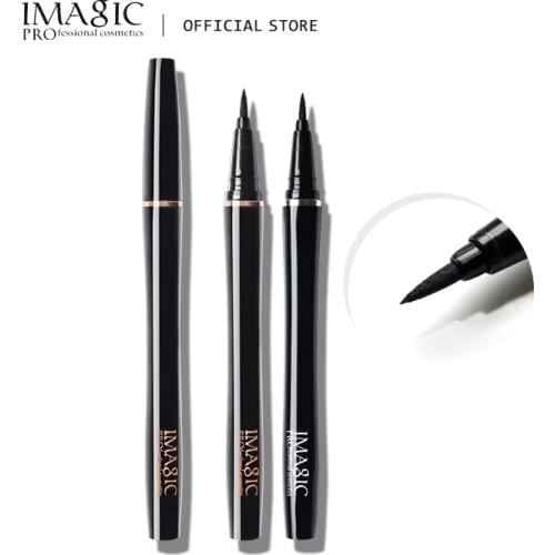 IMAGIC 1PCS Professional Eyeliner Waterproof Liquid Type Makeup Eye Liner Nature Long Lasting For Women Beauty Cosmetics