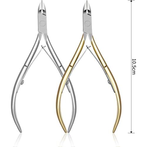 Taoye teemo 1pcs Stainless Steel Cuticle Nipper Professional Remover Scissors Finger Care Manicure Nail Clipper Dead Skin Tools