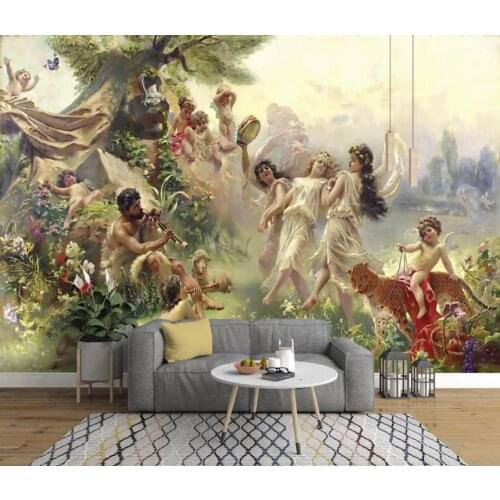 Custom 3D stereoscope angel wallpaper for room Living room bedroom wall papers home decor 3D wallpaper photo
