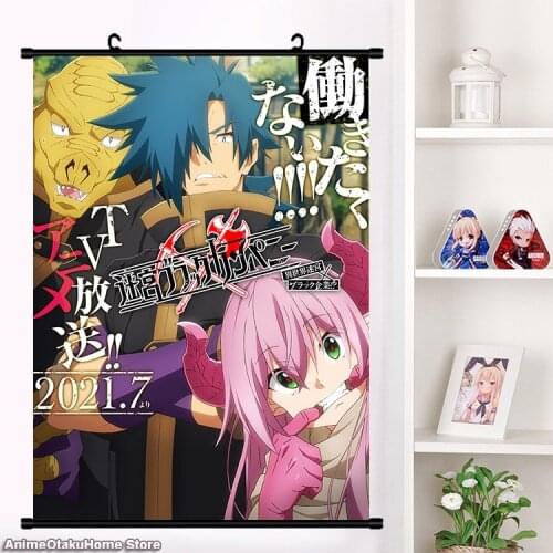 HOT Anime Manga The Duke Of Death And His Maid Duke of Death Walter HD Wall Scroll Print Poster Home Decor Collectible Art Gift