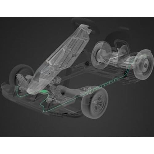 Spring Wire Parts For Ninebot Gokart Kit Kart Refit Smart Self Balance electric Scooter Frame Spring Wire Accessories