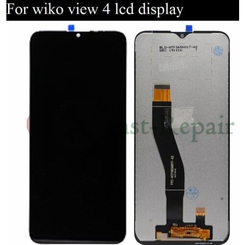 For Wiko View 4 Lite LCD with Touch screen Digitizer Assembly display For Wiko View 4 lcd replacement