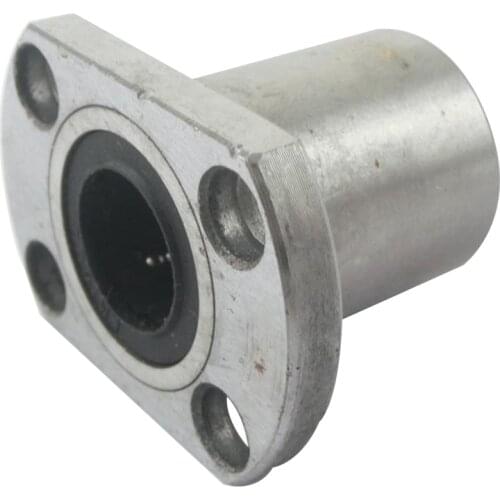 1pc Oval Flange Linear Motion Bearing LMH6/8/10/12/16/20UU Steel Ball Bearing for rod 6/8/10/12/16/20mm Shaft CNC