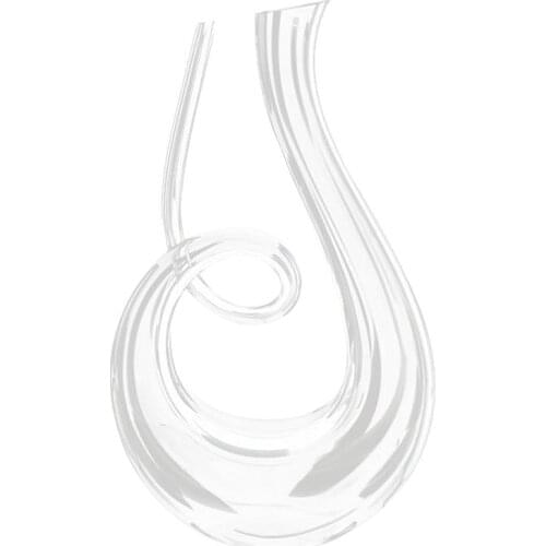 1300ml Wine Decanter Household Red Wine Decanter Glass Wine Dispenser Glasses Decanter Bottle Jug Pourer Aerator For Family