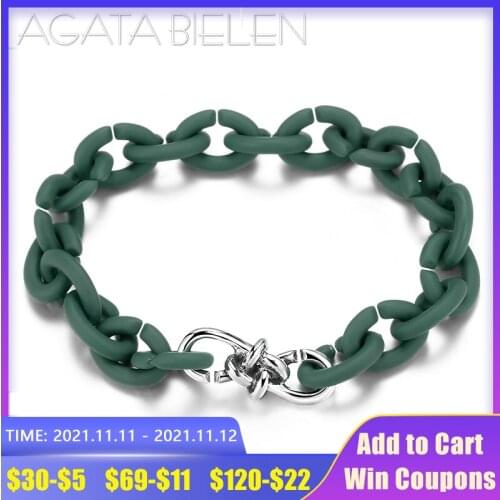 2020 Fashion Charm sea Green Hard Rubber X Bracelets Top quality Lucky Bead Bracelet For Women Men European Unisex Jewelry