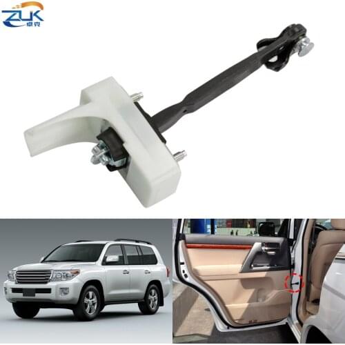 ZUK 4PCS Car Door-Check Strap Arm Door Stopper Checker Hinge For TOYOTA LAND CRUISER 200 LC200 2008-2015 UZJ200 URJ200