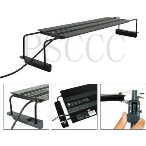 90-120cm Full spectrum Coral Sea LED light ice cool series 54W stretchable seawater lamp water straw lamp fish tank lamp