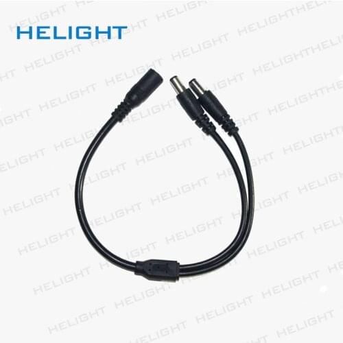 DC Power 1 to 2 3 4 5 6 7 8 9 10 Male Way Splitter Adapter Connector Cable 5.5mm * 2.1mm 12V For LED Strip Ligh