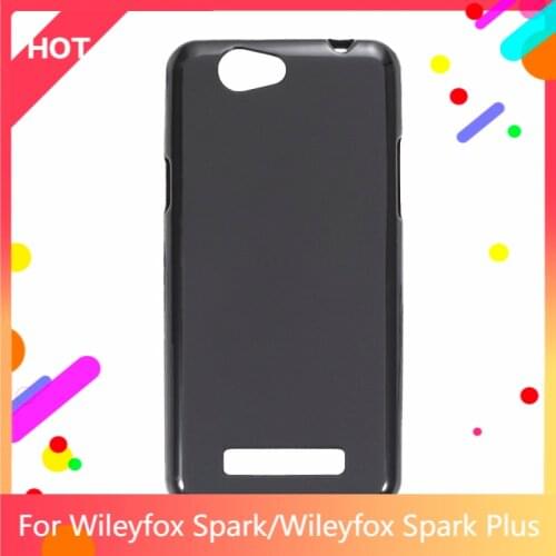 Spark Case Matte Soft Silicone TPU Back Cover For Wileyfox Spark Plus Phone Case Slim shockproof