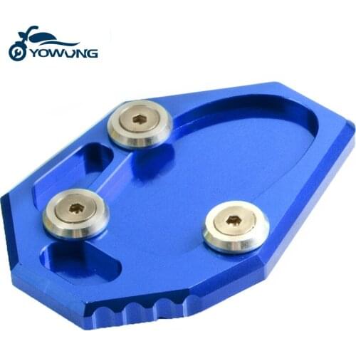 For Yamaha MT-07 XJ6 FZ6 CNC Side Stand Enlarge Extension Kickstand MT-07 MT07 XJ6 /ABS FZ6R FZ6 S2 ABS Accessories Motorbike