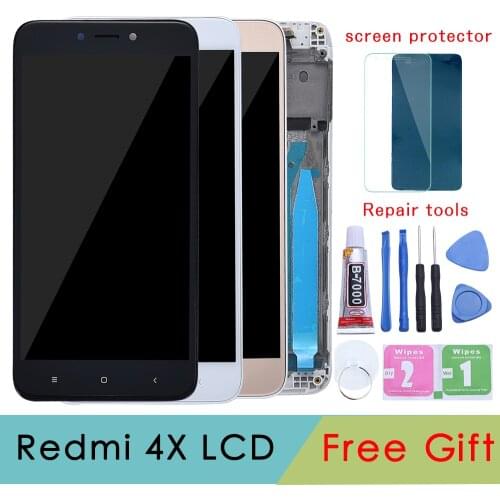 HGNEPODA Screens For Xiaomi Redmi 4X