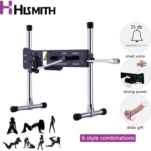 HISMITH Premium Kliclok Sex Machine power 120W Hismith App Control with dildo Accessories Automatic Sex machine for women