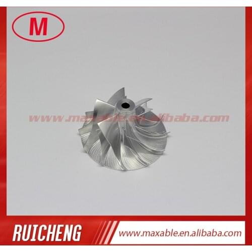 KP39 33.64/46.00mm 6+6 blades 5443-123-2012 turbo Billet/milling/aluminum 2024 compressor wheel for 5439-970-0022