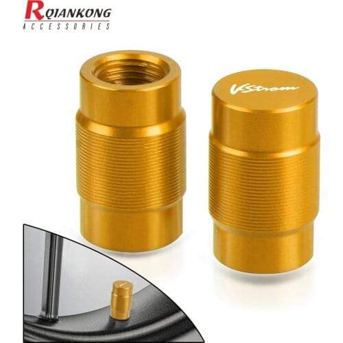Motorcycle Air Port Tire Rim Valve Wheel Stem Cap Moto Accessory Dustproof Cover For Suzuki DL 650 V-Strom V strom 650 1000 1050