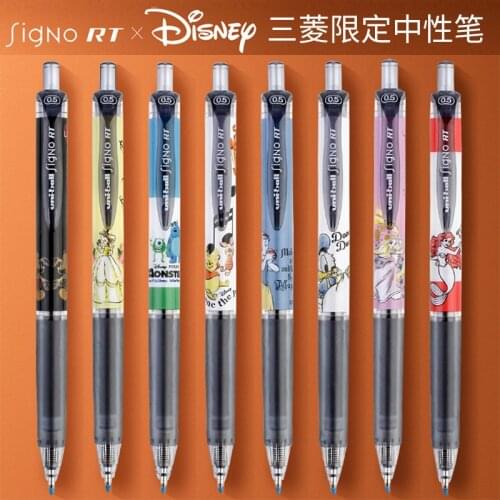 Japan UNI Limited Disney Co-branded UMN-158DS/105 Gel Pen Office Study 0.5mm